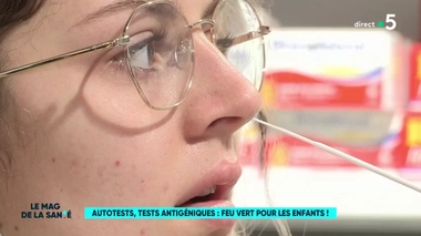 Les autotests pour les moins de 15 ans