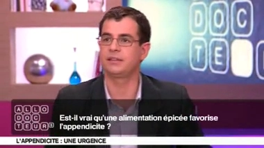 Appendicite : à cause d'une alimentation épicée ?