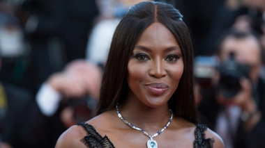 Naomi Campbell à Cannes en 2017.