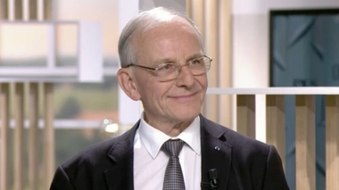 Le Pr Axel Kahn, invité sur le plateau du Magazine de la Santé en octobre 2019.