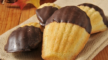 Madeleines au chocolat