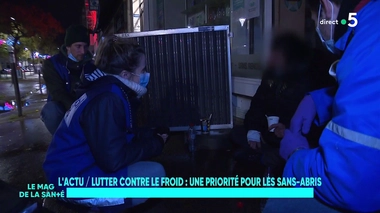 Reportage. Vague de froid : le Samu Social au chevet des sans-abris