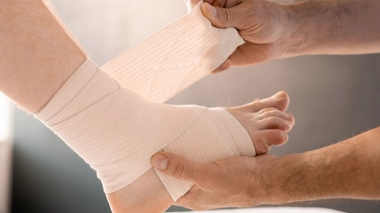 Que faire en cas d'entorse de la cheville ?