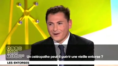 Entorses et ostéopathie