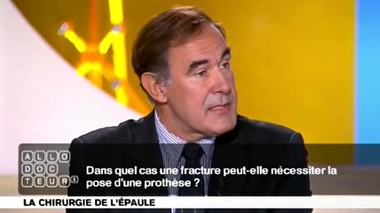 Chirurgie de l'épaule : prothèse