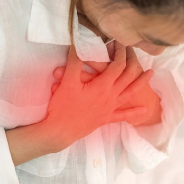 Embolie pulmonaire : un caillot dans l'artère pulmonaire