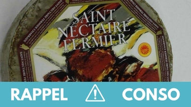 Rappel produit : Saint Nectaire Fermier