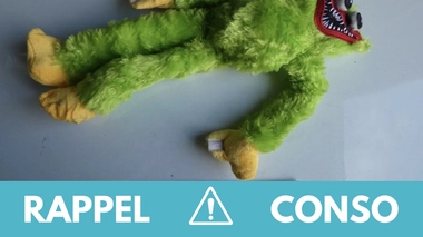 Rappel produit : Peluche Huggy Wuggy