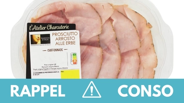 Rappel produit : Prosciutto Alle Erbe