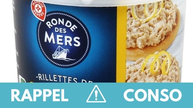 Rappel produit : Rillettes de sardine