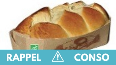 Rappel produit : plusieurs lots de brioches et gâches