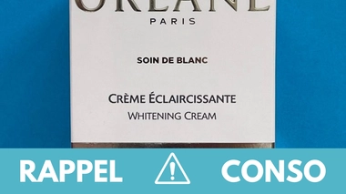 Rappel produit : Crème éclaircissante et sérum fermeté Orlane