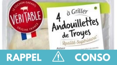Rappel produit : Andouillettes de Troyes
