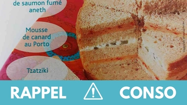 Rappel produit : Pain surprise campagne