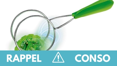 Rappel produit : Toupie gyroscope lumineuse