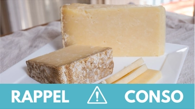 Rappel produit : Cantal entre-deux au lait cru