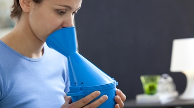 Mieux respirer grâce à une inhalation, mode d'emploi