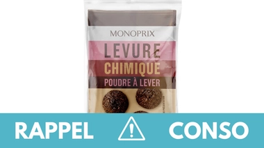 Rappel produit : Levure chimique