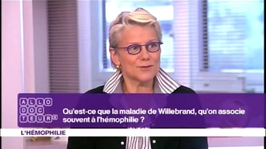 Hémophilie : maladie de Willebrand