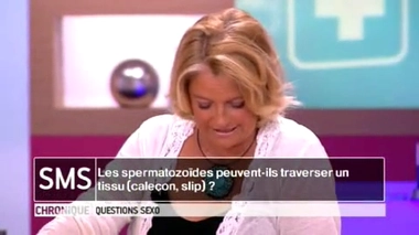 Les spermatozoïdes peuvent-ils traverser un tissu ?