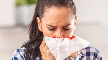 Il est fréquent de saigner du nez