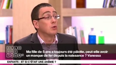 Anémie chez l'enfant : les symptômes ?