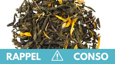 Rappel produit : plusieurs références de thé vert en vrac