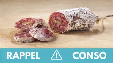 Rappel produit : Saucisson sec