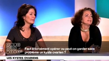Kystes ovariens : opération