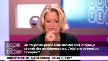 Antidépresseurs : une obsession du suicide ?