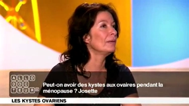 Kystes ovariens : ménopause
