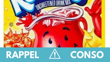 Rappel produit : Boisson Pêche-Mangue