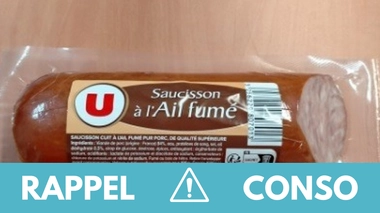 Rappel produit : Saucisson