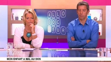 Mal de dos des enfants : à cause d'un sac trop lourd ?