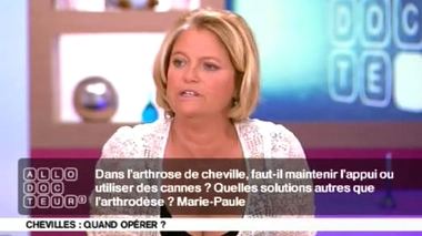 Cheville : quels traitements pour l'arthrose ?