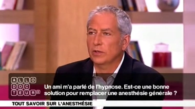 Anesthésie : hypnose