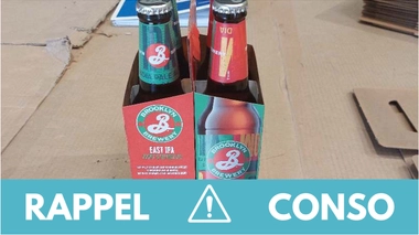 Rappel produit : bières Brooklyn