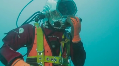 Scaphandrier, un métier à haut risque