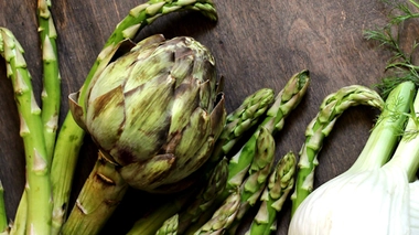 Asperges et artichauts font partie des légumes phares du printemps
