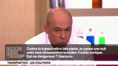 Transpiration : acide borique ou aluminium ?