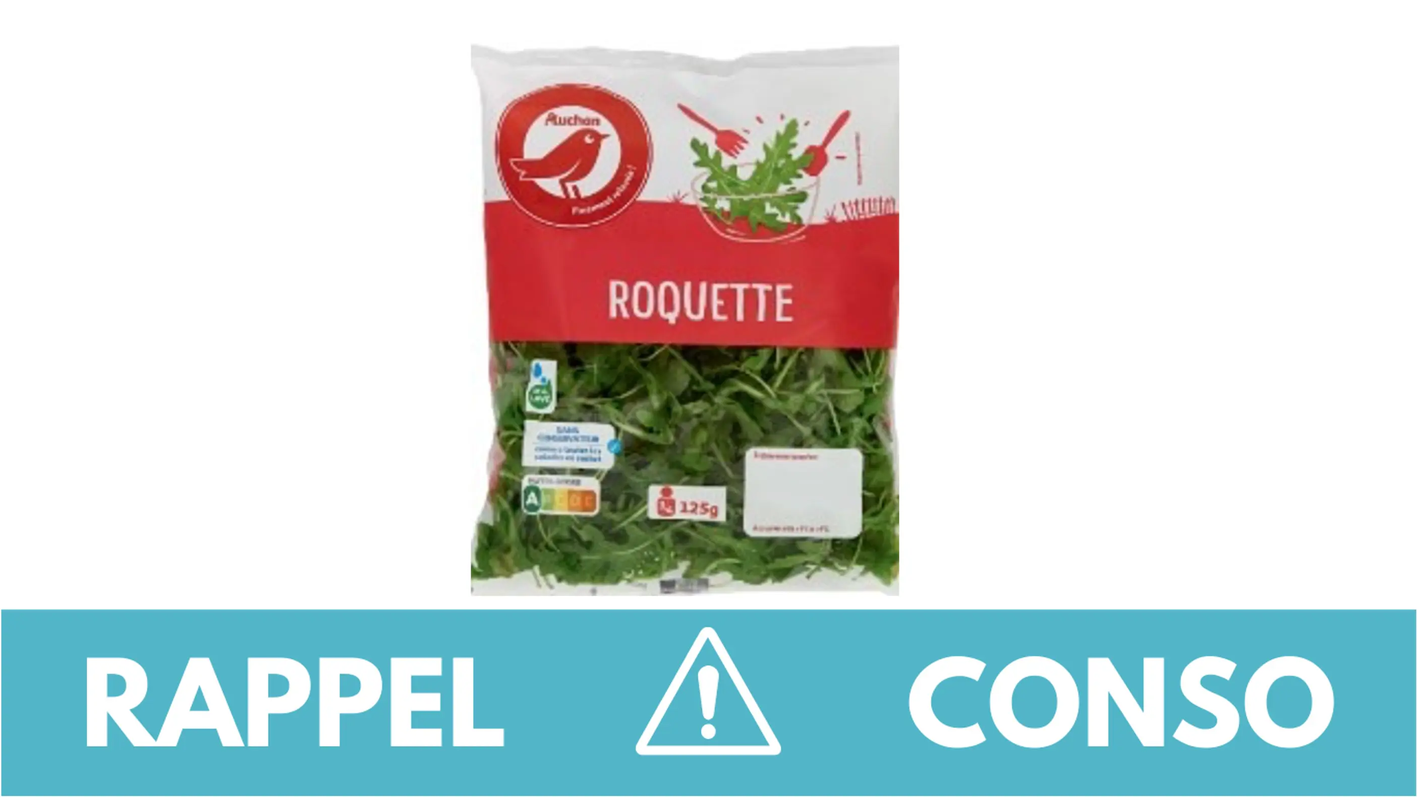Rappel conso : roquette