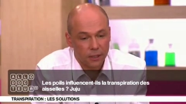 Transpiration : à cause des poils ?