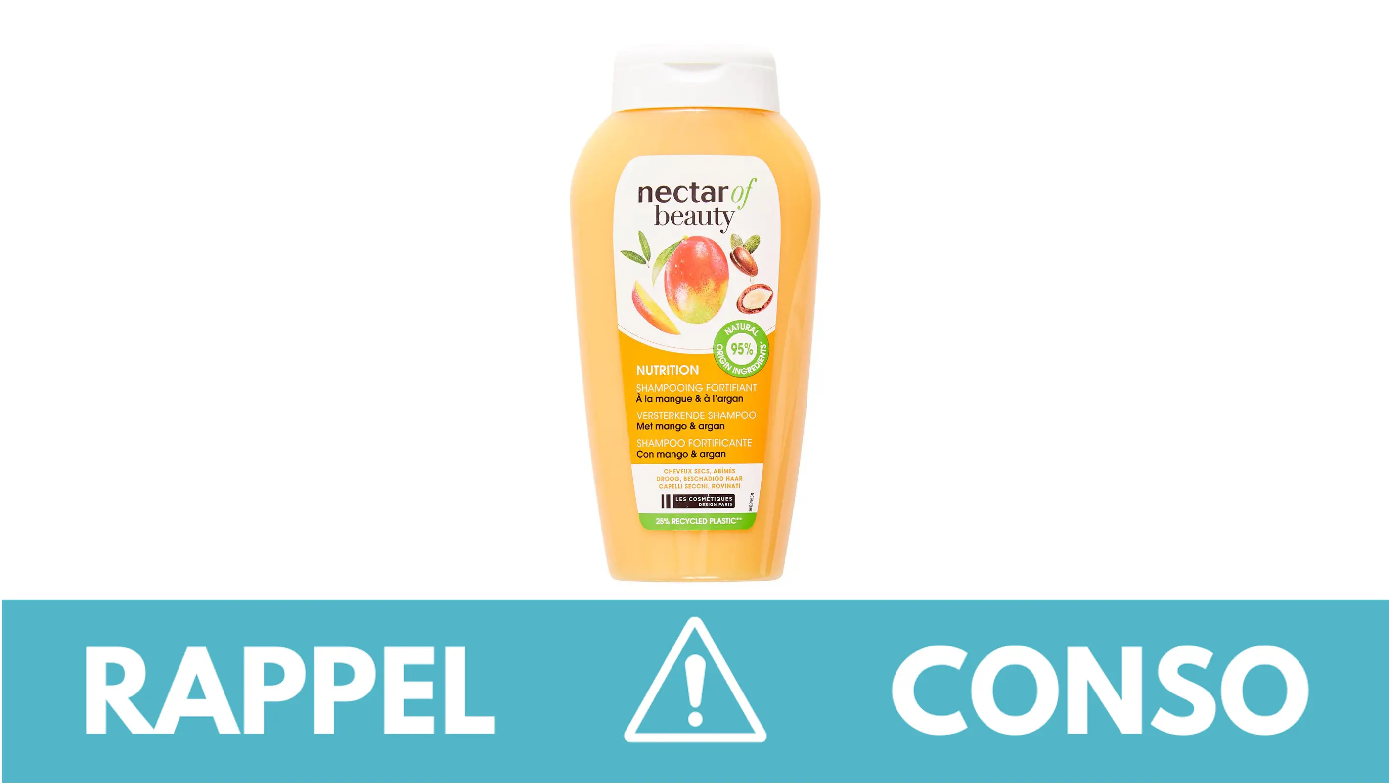 Rappel conso : shampooing