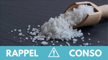 Rappel conso : gros sel