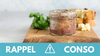 Rappel conso : pâté