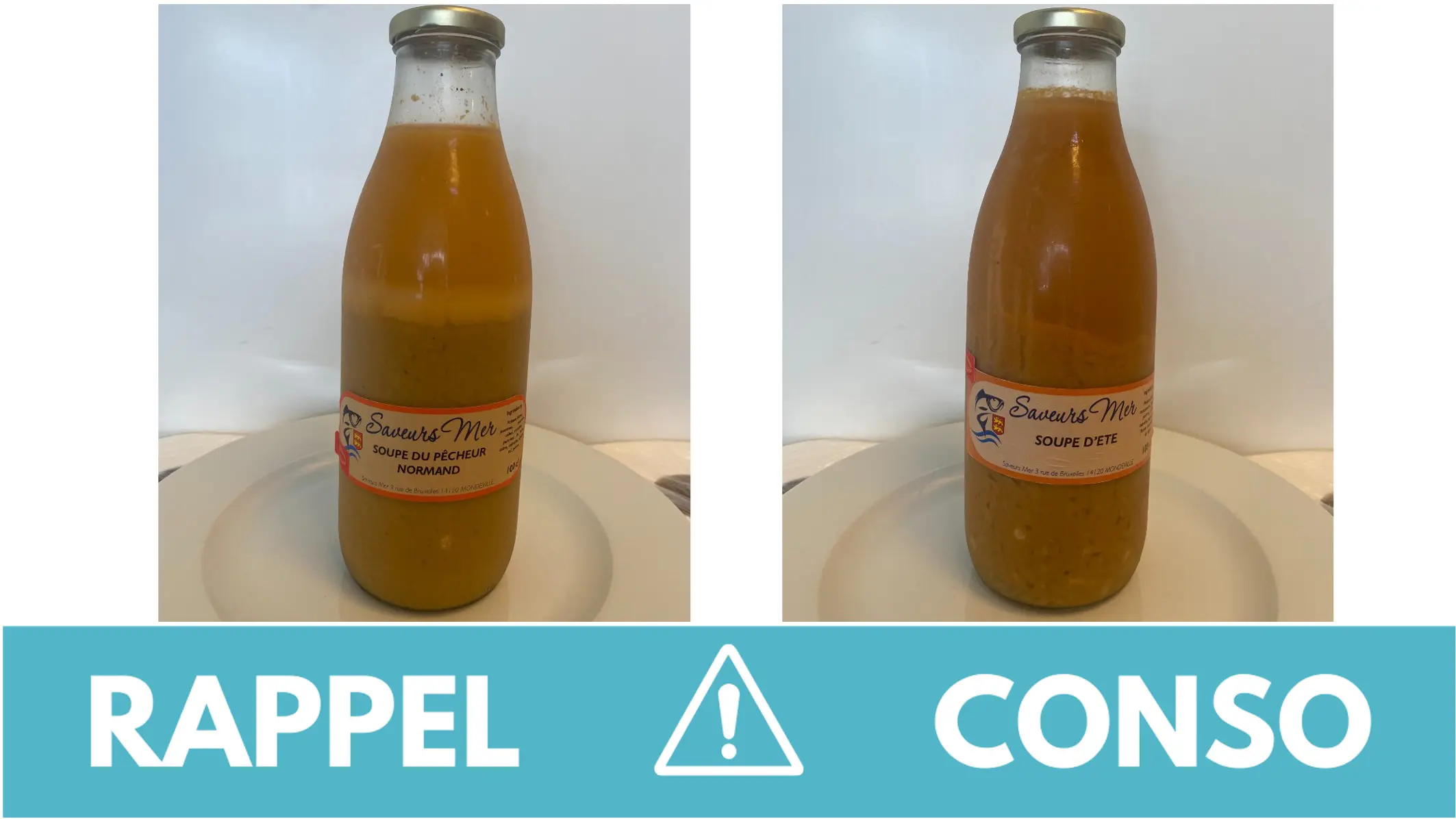 Rappel conso : soupes