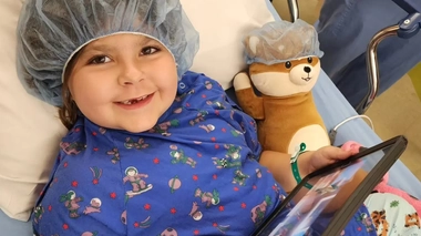 Avant son opération, Brianna Bodley subissait des crises d'épilepsie quotidiennes causées par sa maladie