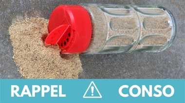 Rappel conso : poivre moulu