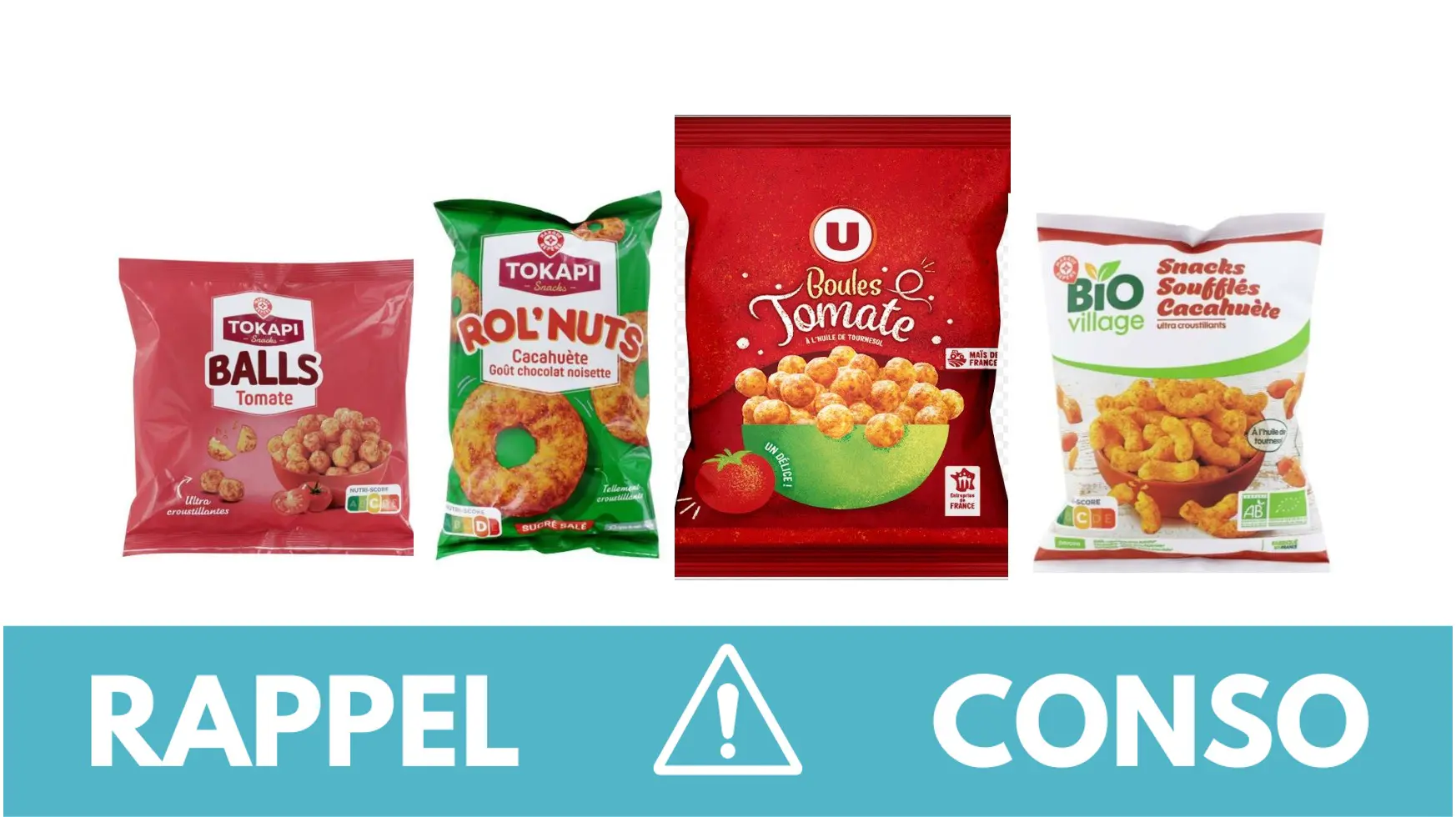 Rappel conso : biscuits apéritifs