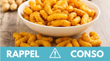 Rappel conso : biscuits apéritifs